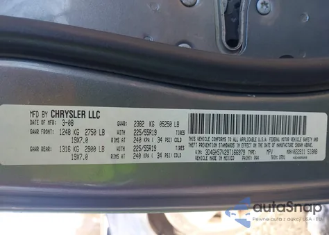 2009 Dodge Journey Sxt из США, поврежденный, VIN 3D4GH57V29T166979